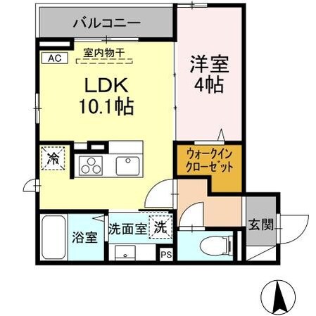 （仮）D-room師岡町3丁目の物件間取画像